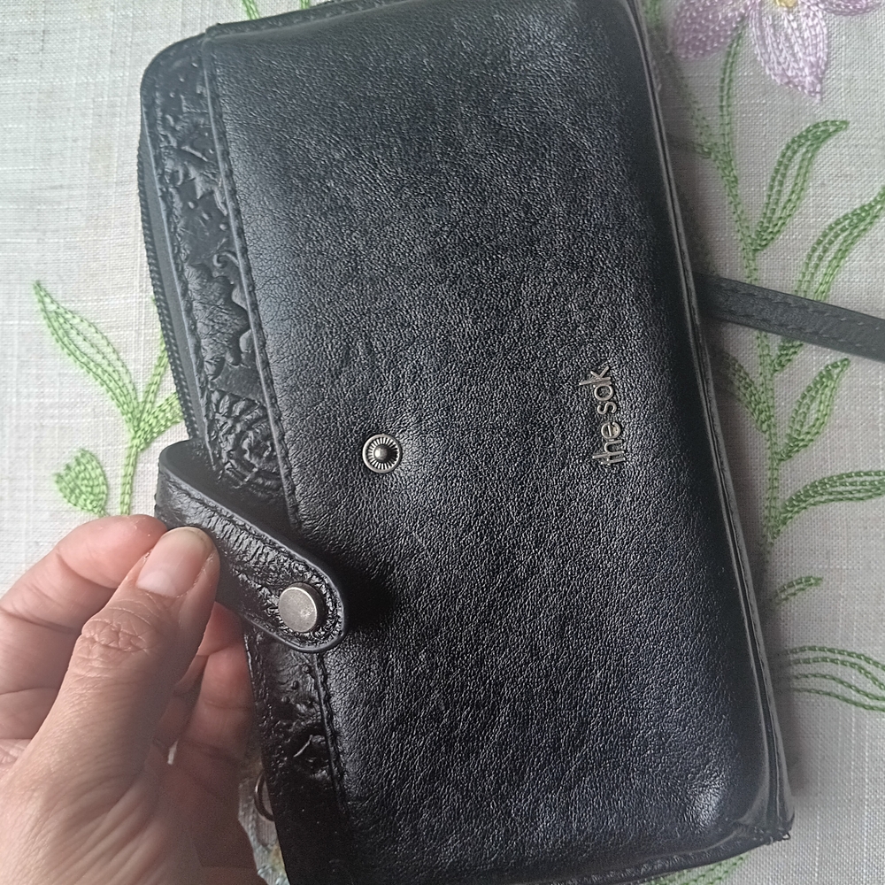 The Sak Black Leather Wallet